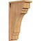 Ekena Millwork Pescadero Smooth Corbel w/Backplate, Western Red Cedar, 7 1/2"W x 14"D x 26"H COR08X14X26PEC01SWR - alternate 1